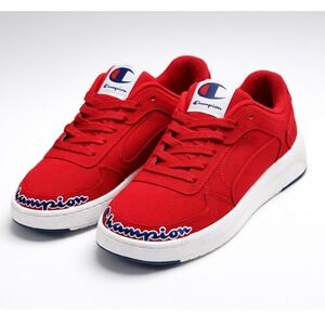 Champion Super C Court Low Red Sneakers Men's 8.5 Casual Streetwear Shoes